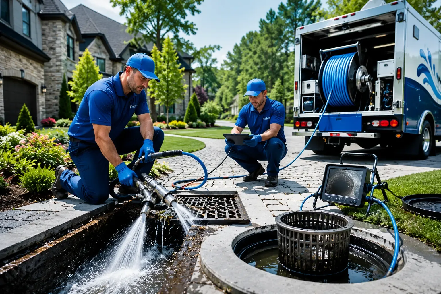 Local outdoor drain cleaning professionals in Hyde Park, VT